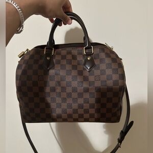 louis vuitton speedy bandouliere 30 damier ebene